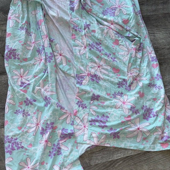 Coco moon Tiare Blooms Mama Robe In Blue robe size XS/S - Picture 5 of 7